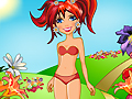 Bahar Flower Dress Up online oynamaq