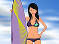 Surfer Girl Dress Up online oynamaq