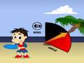 Big Beach İdman - Frisbee Fun online oynamaq