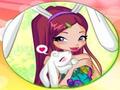 Winx Bunny Stil: Round Puzzle online oynamaq