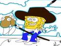 Cowboy Spongebob Coloring online oynamaq