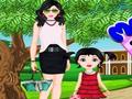 Ana və qızı Dressup online oynamaq