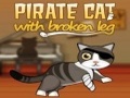 Broken Ayaq ilə Pirate Cat online oynamaq