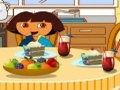 Dora The Explorer Yemək Cədvəl Decor online oynamaq