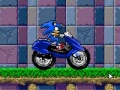 Sonic Motorbike online oynamaq