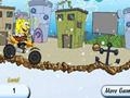 Spongebob Snow Motorbike online oynamaq