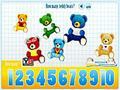 Teddy Bears hesablanması Kids online oynamaq