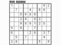 Mini Sudoku online oynamaq