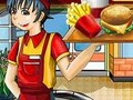 Satıcı burger online oynamaq